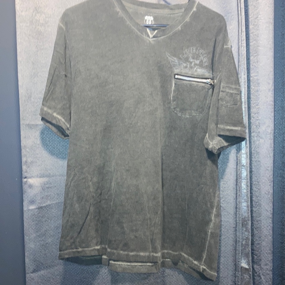 Route 66 men skull shirt